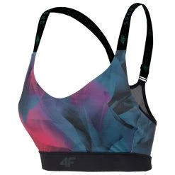 4F - Women's Sports Bra AOP - Brassière -Boutique Röhnisch 4f womens sports bra aop brassiere 1
