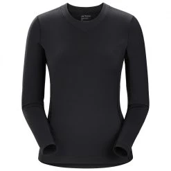 Arc'teryx - Women's Rho LT L/S Crew - Sous-vêtement Synthétique -Boutique Röhnisch arcteryx womens rho lt l s crew sous vetement synthetique 1