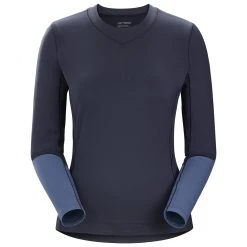 Arc'teryx - Women's Rho LT L/S Crew - Sous-vêtement Synthétique -Boutique Röhnisch arcteryx womens rho lt l s crew sous vetement synthetique 2