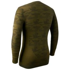 Deerhunter - Camou Wool Underwear Shirt - Sous-vêtement Mérinos -Boutique Röhnisch deerhunter camou wool underwear shirt sous vetement merinos detail 2