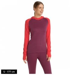 Devold - Expedition Woman Hoodie - Sous-vêtement Mérinos -Boutique Röhnisch devold expedition woman hoodie sous vetement merinos detail 3