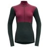 Devold - Women's Lauparen Merino 190 Zip Neck - Sous-vêtement Mérinos -Boutique Röhnisch devold womens lauparen merino 190 zip neck sous vetement merinos