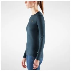 FJÄLLRÄVEN Fjällräven - Women's Bergtagen Thinwool L/S - Sous-vêtement Mérinos -Boutique Röhnisch fjaellraeven womens bergtagen thinwool l s sous vetement merinos detail 4