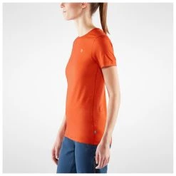 FJÄLLRÄVEN Fjällräven - Women's Bergtagen Thinwool S/S - Sous-vêtement Mérinos -Boutique Röhnisch fjaellraeven womens bergtagen thinwool s s sous vetement merinos detail 4