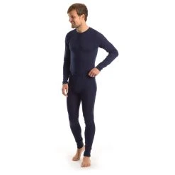 Heber Peak - Evergreenhe. Long Pants - Sous-vêtement Mérinos -Boutique Röhnisch heber peak evergreenhe long pants sous vetement merinos detail 9