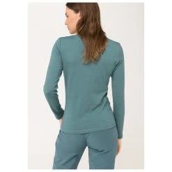 Hessnatur - Women's Merinoshirt - Sous-vêtement Mérinos -Boutique Röhnisch hessnatur womens merinoshirt sous vetement merinos detail 3