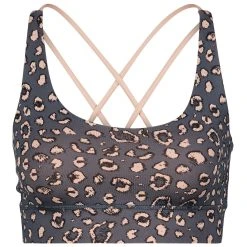 Hey Honey - Women's Criss-Cross Bra Leo - Brassière