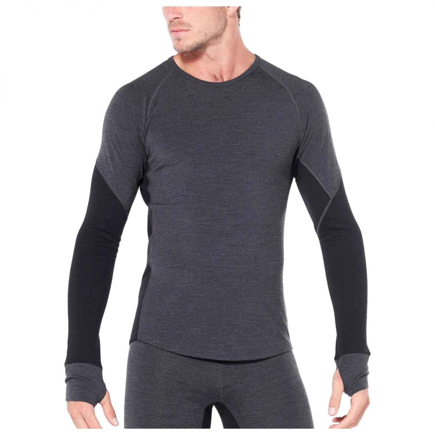 Icebreaker - 260 Zone L/S Crewe - Sous-vêtement Mérinos 4 Icebreaker - 260 Zone L/S Crewe - Sous-vêtement Mérinos – Image 2