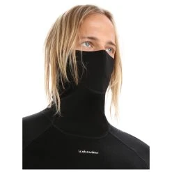 Icebreaker - Merino L/S Roll Neck - Sous-vêtement Mérinos 12 Icebreaker - Merino L/S Roll Neck - Sous-vêtement Mérinos -Boutique Röhnisch icebreaker merino l s roll neck sous vetement merinos detail 5