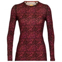 Icebreaker - Women's 200 Oasis L/S Crewe Lichen - Sous-vêtement Mérinos -Boutique Röhnisch icebreaker womens 200 oasis l s crewe lichen sous vetement merinos 2