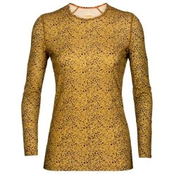 Icebreaker - Women's 200 Oasis L/S Crewe Lichen - Sous-vêtement Mérinos