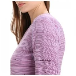 Icebreaker - Women's 200 Oasis L/S Crewe Ski Tracks - Sous-vêtement Mérinos 13 Icebreaker - Women's 200 Oasis L/S Crewe Ski Tracks - Sous-vêtement Mérinos -Boutique Röhnisch icebreaker womens 200 oasis l s crewe ski tracks sous vetement merinos detail 6