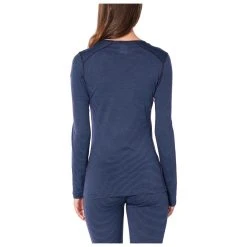 Icebreaker - Women's 200 Oasis L/S V - Sous-vêtement Mérinos -Boutique Röhnisch icebreaker womens 200 oasis l s v sous vetement merinos detail 4