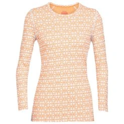 Icebreaker - Women's 250 Vertex L/S Crewe Alpine Geo - Sous-vêtement Mérinos