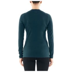 Icebreaker - Women's 260 Tech L/S Crewe - Sous-vêtement Mérinos -Boutique Röhnisch icebreaker womens 260 tech l s crewe sous vetement merinos detail 3