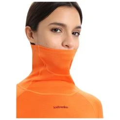 Icebreaker - Women's Merino L/S Roll Neck - Sous-vêtement Mérinos -Boutique Röhnisch icebreaker womens merino l s roll neck sous vetement merinos detail 5