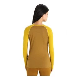 Icebreaker - Women's Zoneknit 200 L/S Crewe - Sous-vêtement Mérinos -Boutique Röhnisch icebreaker womens zoneknit 200 l s crewe sous vetement merinos detail 3