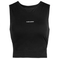 Icebreaker - Women's Zoneknit Cropped Bra-Tank - Débardeur -Boutique Röhnisch icebreaker womens zoneknit cropped bra tank debardeur 1
