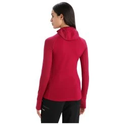 Icebreaker - Women's Zoneknit Insulated L/S Hoodie - Sous-vêtement Mérinos -Boutique Röhnisch icebreaker womens zoneknit insulated l s hoodie sous vetement merinos detail 3