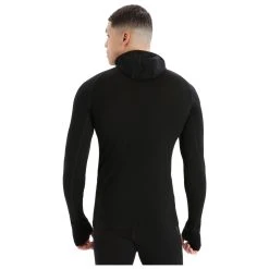 Icebreaker - Zoneknit Insulated L/S Hoodie - Sous-vêtement Mérinos -Boutique Röhnisch icebreaker zoneknit insulated l s hoodie sous vetement merinos detail 3