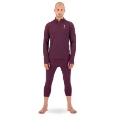 Mons Royale - Cascade Merino Flex 200 1/4 Zip - Sous-vêtement Mérinos -Boutique Röhnisch mons royale cascade merino flex 200 1 4 zip sous vetement merinos detail 4