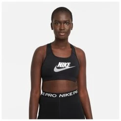 Nike - Women's Dri-Fit Swoosh Medium-Support Graphic - Brassière 10 Nike - Women's Dri-Fit Swoosh Medium-Support Graphic - Brassière -Boutique Röhnisch nike womens dri fit swoosh medium support graphic brassiere detail 3