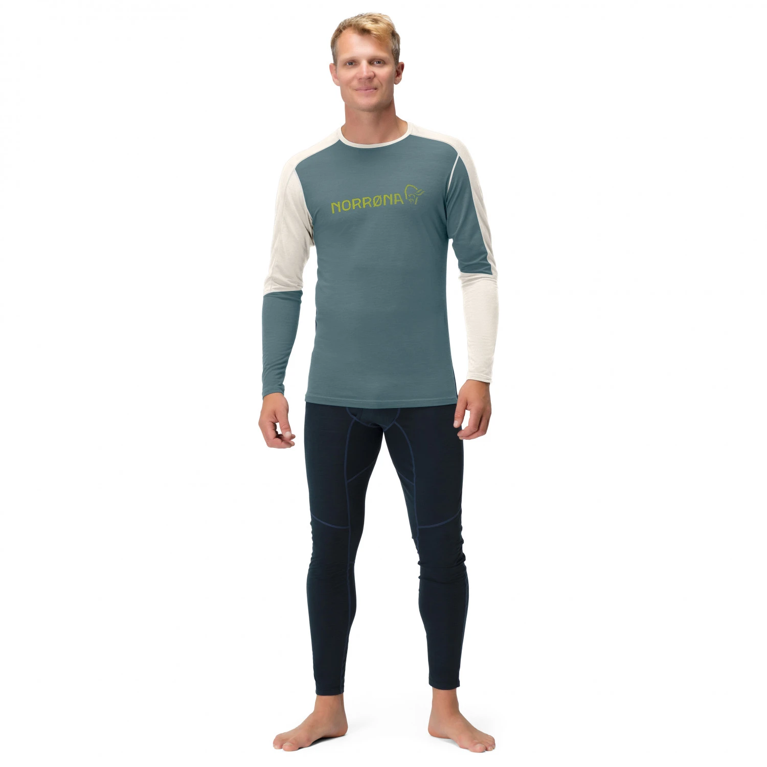 Norrøna - Falketind Equaliser Merino Round Neck - T-shirt En Laine Mérinos 5 Norrøna - Falketind Equaliser Merino Round Neck - T-shirt En Laine Mérinos – Image 3