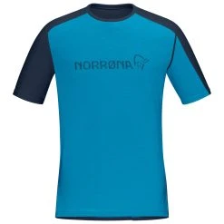 Norrøna - Falketind Equaliser Merino T-Shirt - T-shirt En Laine Mérinos -Boutique Röhnisch norroena falketind equaliser merino t shirt t shirt en laine merinos 2