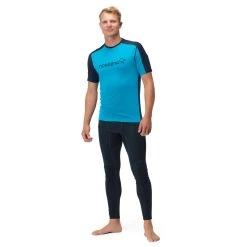 Norrøna - Falketind Equaliser Merino T-Shirt - T-shirt En Laine Mérinos -Boutique Röhnisch norroena falketind equaliser merino t shirt t shirt en laine merinos detail 3