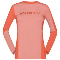 Norrøna - Women's Falketind Equaliser Merino Round Neck - T-shirt En Laine Mérinos -Boutique Röhnisch norroena womens falketind equaliser merino round neck t shirt en laine merinos 2