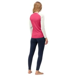 Norrøna - Women's Norrøna PureUll Long Sleeve - Sous-vêtement Mérinos -Boutique Röhnisch norroena womens norroena pureull long sleeve sous vetement merinos detail 4