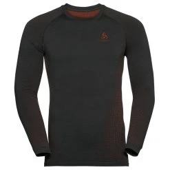 Odlo - Base Layer Top Crew Neck L/S Performance Warm Eco - Sous-vêtement Synthétique -Boutique Röhnisch odlo base layer top crew neck l s performance warm eco sous vetement synthetique 2