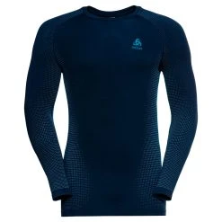 Odlo - Base Layer Top Crew Neck L/S Performance Warm Eco - Sous-vêtement Synthétique -Boutique Röhnisch odlo base layer top crew neck l s performance warm eco sous vetement synthetique 3