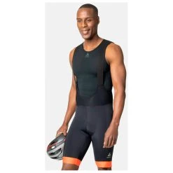 Odlo - Baselayer Top Crew Neck Singlet Zeroweight Seam - Sous-vêtement Synthétique -Boutique Röhnisch odlo baselayer top crew neck singlet zeroweight seam sous vetement synthetique detail 3