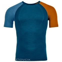 Ortovox - 120 Comp Light Short Sleeve - Sous-vêtement Mérinos -Boutique Röhnisch ortovox 120 comp light short sleeve sous vetement merinos 3