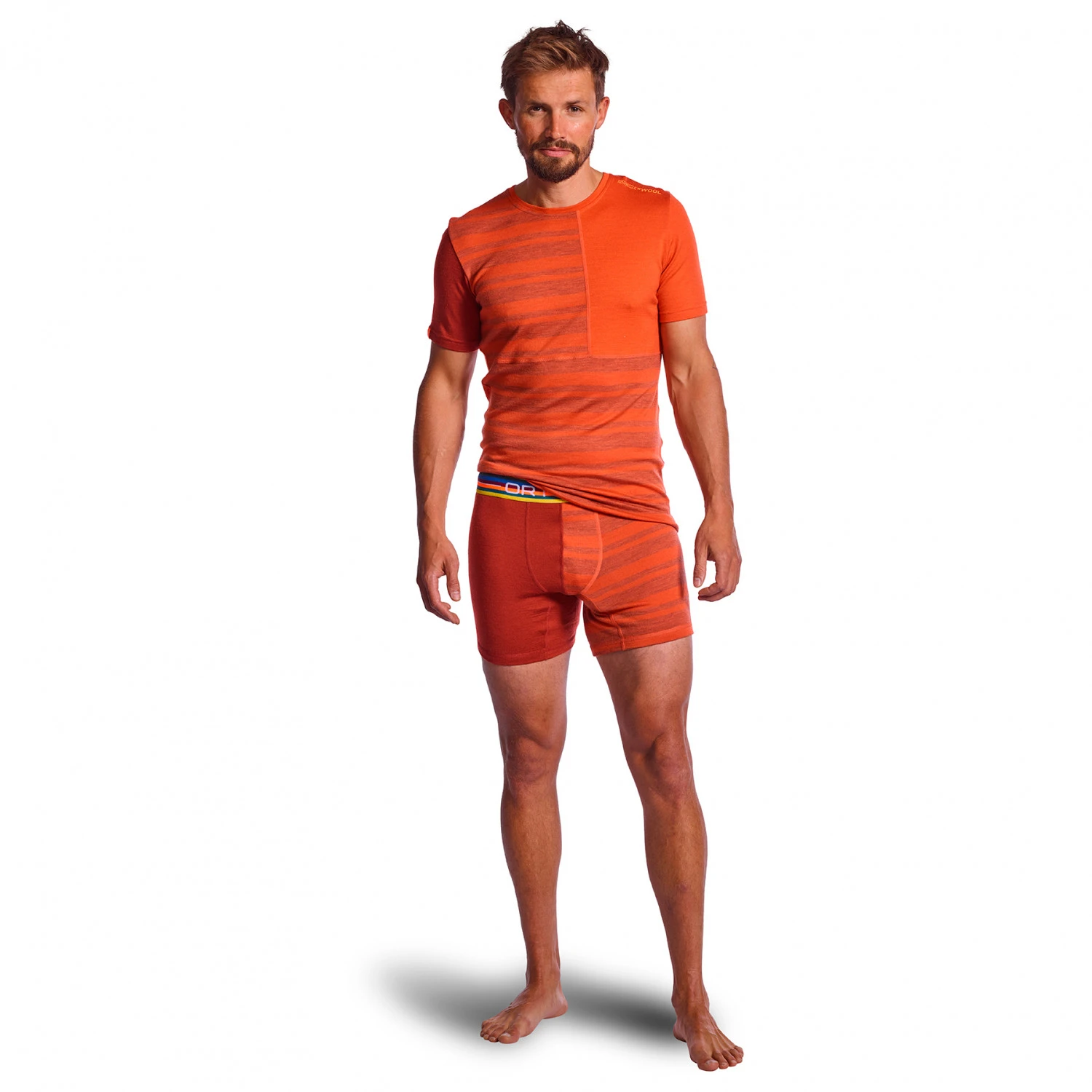 Ortovox - 185 Rock'N'Wool Boxer - Sous-vêtement Mérinos 4 Ortovox - 185 Rock'N'Wool Boxer - Sous-vêtement Mérinos – Image 2