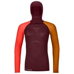 Ortovox - Women's 120 Comp Light Hoody - Sous-vêtement Mérinos -Boutique Röhnisch ortovox womens 120 comp light hoody sous vetement merinos 2