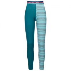 Ortovox - Women's 185 Rock'N'Wool Long Pants - Sous-vêtement Mérinos -Boutique Röhnisch ortovox womens 185 rocknwool long pants sous vetement merinos 4