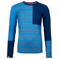 Ortovox - Women's 185 Rock'N'Wool Long Sleeve - Sous-vêtement Mérinos -Boutique Röhnisch ortovox womens 185 rocknwool long sleeve sous vetement merinos 2