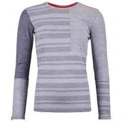 Ortovox - Women's 185 Rock'N'Wool Long Sleeve - Sous-vêtement Mérinos -Boutique Röhnisch ortovox womens 185 rocknwool long sleeve sous vetement merinos 4