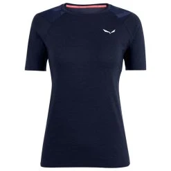 Salewa - Women's Cristallo Warm AMR Tee - Sous-vêtement Mérinos -Boutique Röhnisch salewa womens cristallo warm amr tee sous vetement merinos 2