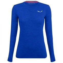 Salewa - Women's Zebru Fresh AMR L/S Tee - Sous-vêtement Mérinos -Boutique Röhnisch salewa womens zebru fresh amr l s tee sous vetement merinos 2
