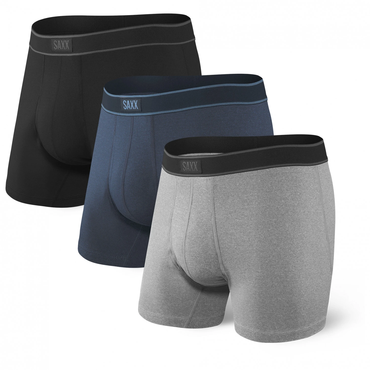 Saxx - Daytripper Boxer Brief Fly 3-Pack - Sous-vêtement Synthétique 3 Saxx - Daytripper Boxer Brief Fly 3-Pack - Sous-vêtement Synthétique