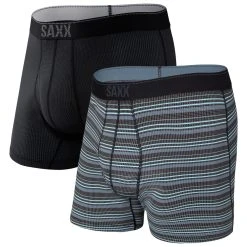 Saxx - Quest Quick Dry Mesh Boxer Brief Fly 2-Pack - Sous-vêtement Synthétique -Boutique Röhnisch saxx quest quick dry mesh boxer brief fly 2 pack sous vetement synthetique 2