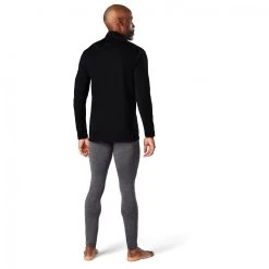 Smartwool - Classic All-Season Merino Base Layer 1/4 Zip Boxed - Sous-vêtement Mérinos -Boutique Röhnisch smartwool classic all season merino base layer 1 4 zip boxed sous vetement merinos detail 3
