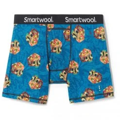 Smartwool - Merino Print Boxer Brief Boxed - Sous-vêtement Mérinos -Boutique Röhnisch smartwool merino print boxer brief boxed sous vetement merinos 2