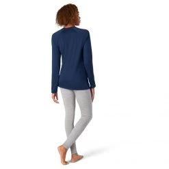 Smartwool - Women's Merino 150 Plant-Based Dye Baselayer L/S - Sous-vêtement Mérinos -Boutique Röhnisch smartwool womens merino 150 plant based dye baselayer l s sous vetement merinos detail 3