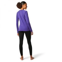 Smartwool - Women's Merino 250 Baselayer Crew Boxed - Sous-vêtement Mérinos -Boutique Röhnisch smartwool womens merino 250 baselayer crew boxed sous vetement merinos detail 3