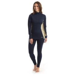 Stoic - Women's Merino240 BjoernenSt. Half Zip - Sous-vêtement Mérinos -Boutique Röhnisch stoic womens merino240 bjoernenst half zip sous vetement merinos detail 9