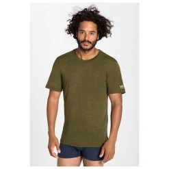 Super.natural - Base Tee 140 - Sous-vêtement Mérinos -Boutique Röhnisch supernatural base tee 140 sous vetement merinos detail 3